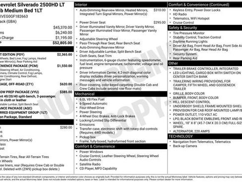 Used 2016 Chevrolet Silverado 2500 LT w/ Midnight Edition AWD/4WD image 28
