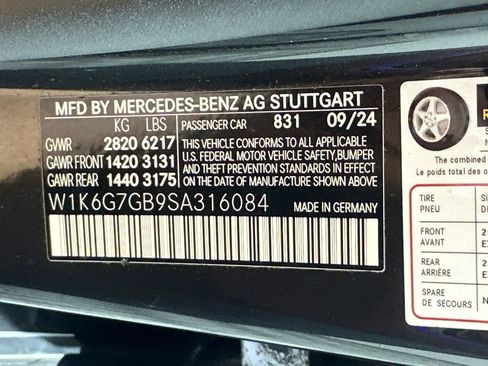 Certified 2025 Mercedes-Benz S 580 4MATIC Sedan image 34