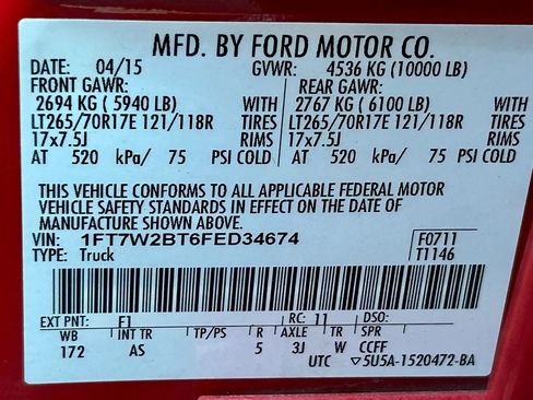 Used 2015 Ford F250 XL w/ Power Equipment Group image 24