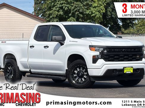 Used 2025 Chevrolet Silverado 1500 Custom AWD/4WD image 1