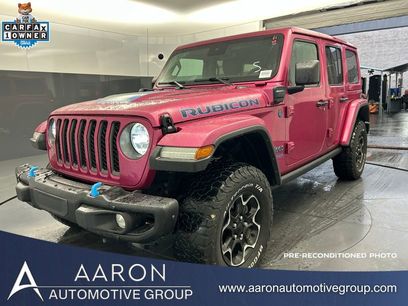 Used 2021 Jeep Wrangler Unlimited Rubicon 4xe w/ Steel Bumper Group