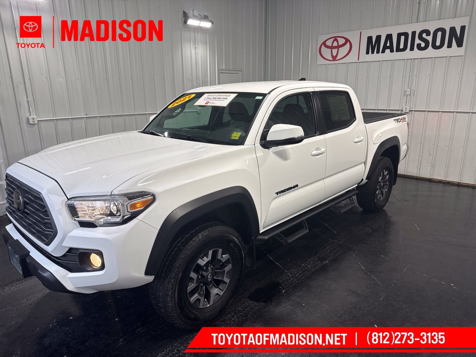 Used 2021 Toyota Tacoma TRD Off-Road w/ Blackout Package (TMS) AWD/4WD image 1