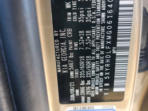 Used 2021 Kia Sorento EX w/ Panoramic Sunroof Package AWD/4WD image 28