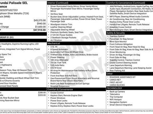 New 2026 Hyundai Palisade SEL AWD/4WD image 29