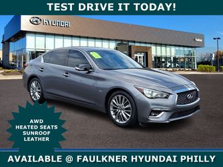 Used 2019 INFINITI Q50 Luxe w/ Essential Package (3.0T Luxe) AWD/4WD video 1