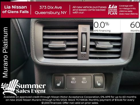 New 2026 Nissan Murano Platinum w/ Cargo Package AWD/4WD image 32