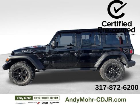 Certified 2021 Jeep Wrangler Unlimited Sport image 4