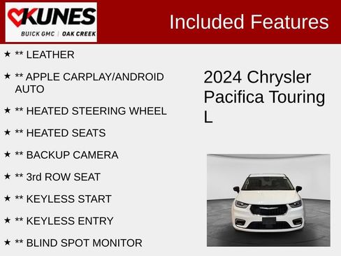 Used 2024 Chrysler Pacifica Touring-L FWD image 2