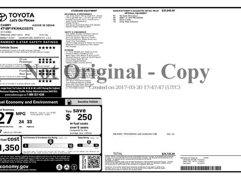 Used 2017 Toyota Camry SE image 46