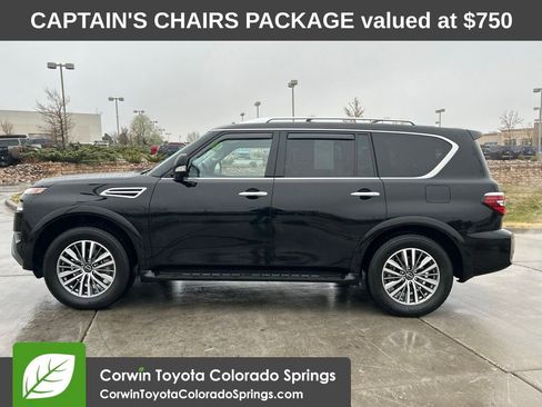 Used 2024 Nissan Armada SL w/ Captain's Chairs Package AWD/4WD image 5