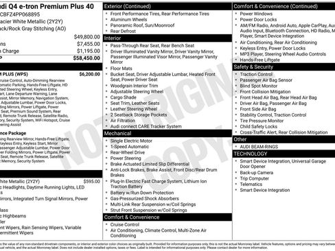 Used 2023 Audi Q4 e-tron Premium Plus w/ Premium Plus image 30