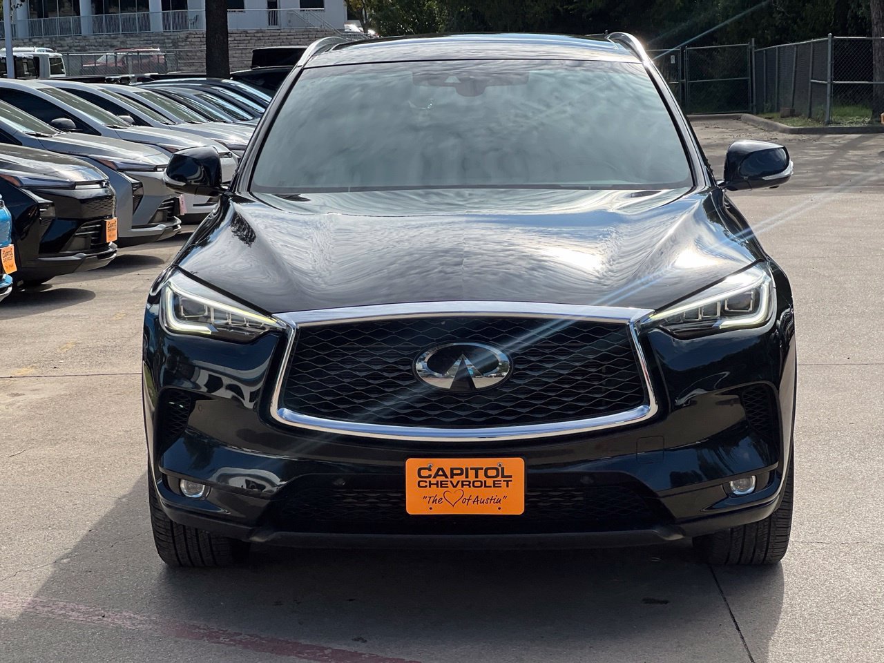 Used 2021 INFINITI QX50 Autograph w/ Premium White Leather Package FWD image 8
