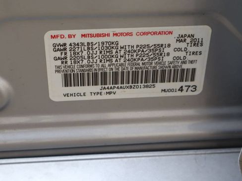 Used 2011 Mitsubishi Outlander Sport SE FWD image 26