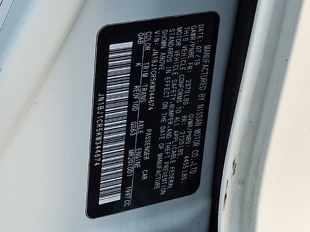 Used 2019 Nissan Rogue Sport SV AWD/4WD image 30
