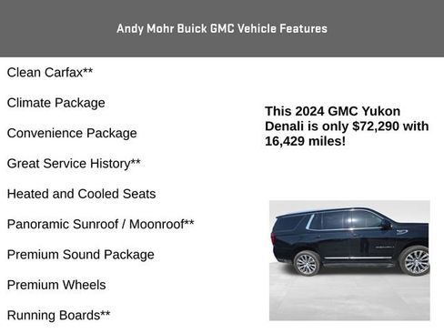 Used 2024 GMC Yukon Denali AWD/4WD image 8