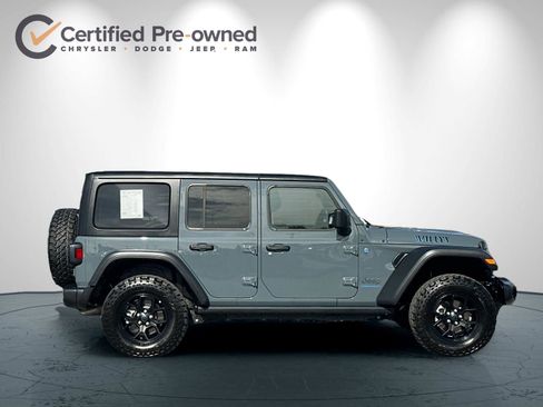 Certified 2025 Jeep Wrangler Unlimited Sport S 4xe AWD/4WD image 3