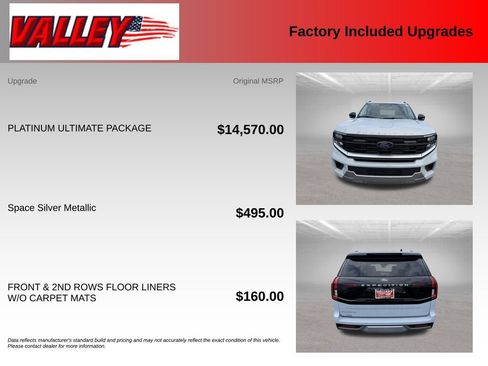 New 2026 Ford Expedition Platinum w/ Platinum Ultimate Package AWD/4WD image 4