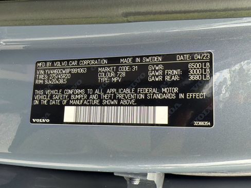 Certified 2023 Volvo XC90 T8 Plus w/ Protection Package AWD/4WD image 23