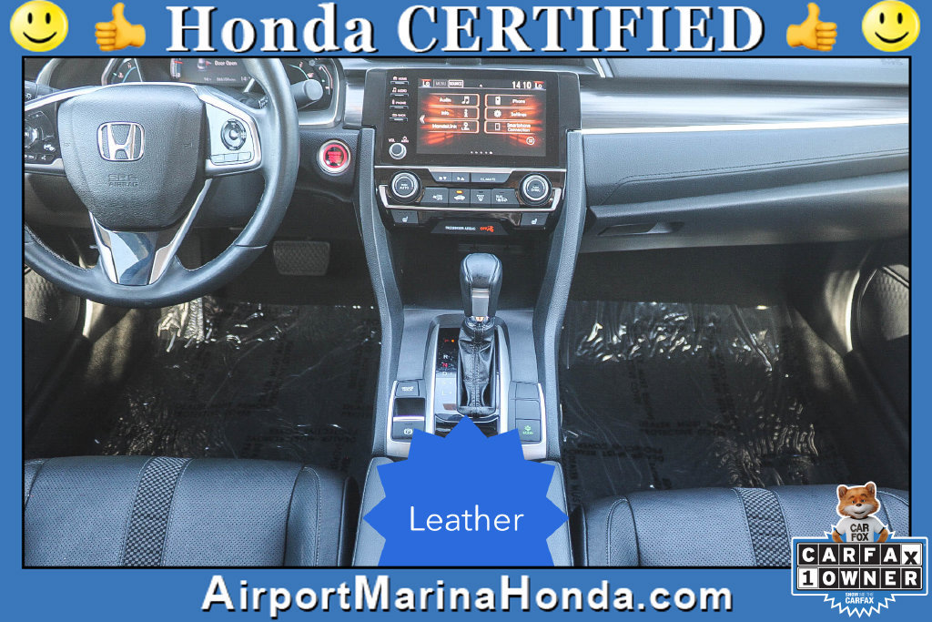 Certified 2021 Honda Civic EX-L image 4