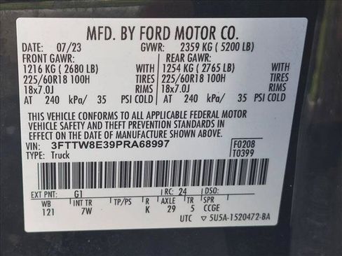 Used 2023 Ford Maverick XLT w/ Black Appearance Package FWD image 20