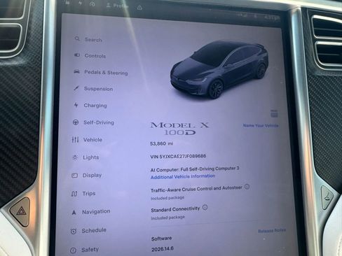 Used 2018 Tesla Model X 100D AWD/4WD image 5