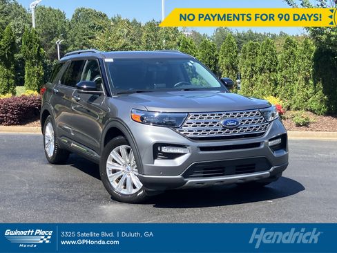 Used 2023 Ford Explorer Limited w/ Limited Technology Package RWD image 1