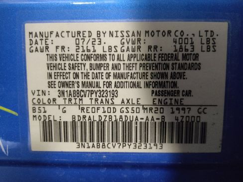 Used 2023 Nissan Sentra SV w/ Trunk Package FWD image 33