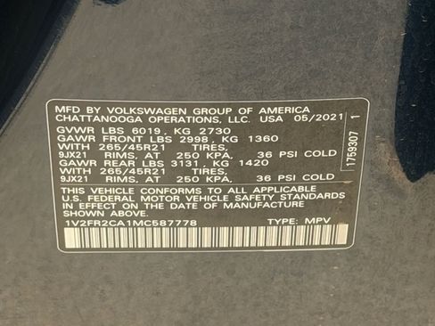 Used 2021 Volkswagen Atlas SEL Premium AWD/4WD image 29