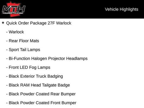 Used 2020 RAM 1500 Warlock AWD/4WD image 5