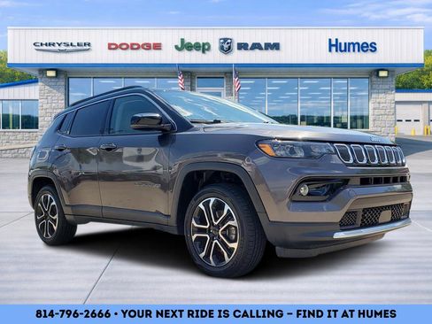 Certified 2022 Jeep Compass Limited AWD/4WD image 1