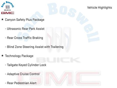 New 2026 GMC Canyon Elevation RWD image 3