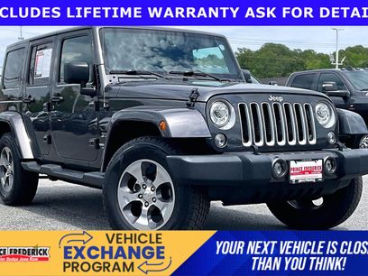 Used 2017 Jeep Wrangler Unlimited Sahara w/ Connectivity Group