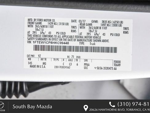 Used 2017 Ford F150 XLT w/ Equipment Group 301A Mid image 28