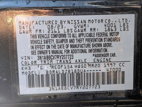Used 2024 Nissan Sentra SV FWD image 22