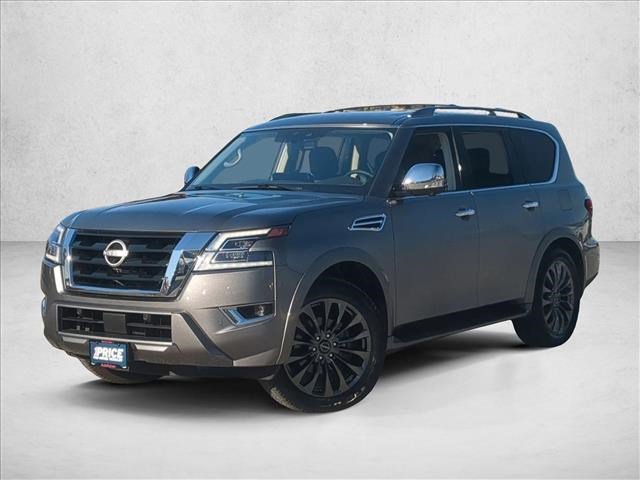 Used 2024 Nissan Armada Platinum w/ Captain's Chairs Package AWD/4WD image 1