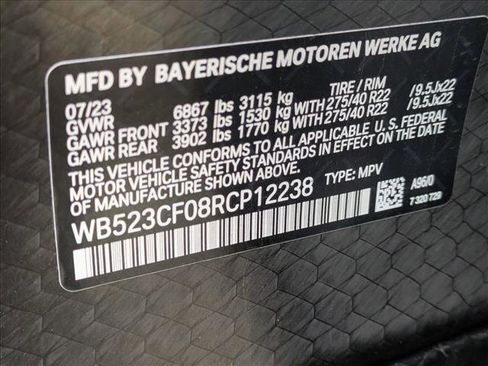 Used 2024 BMW iX xDrive50 w/ Sport Package image 16