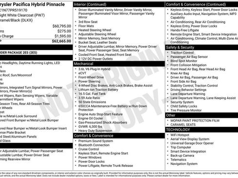Used 2023 Chrysler Pacifica Pinnacle FWD image 40