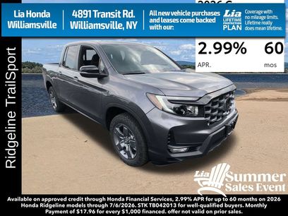 New 2026 Honda Ridgeline TrailSport