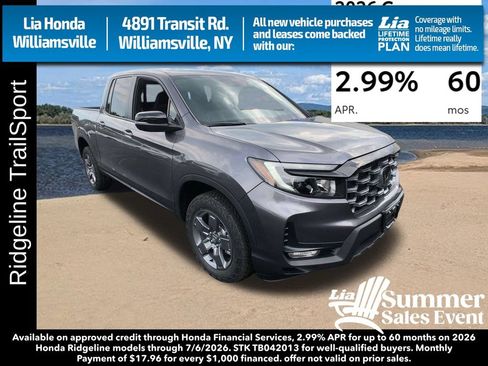New 2026 Honda Ridgeline TrailSport image 1