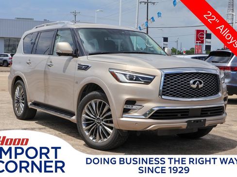 Used 2019 INFINITI QX80 Luxe w/ 22" Wheel Package RWD image 1