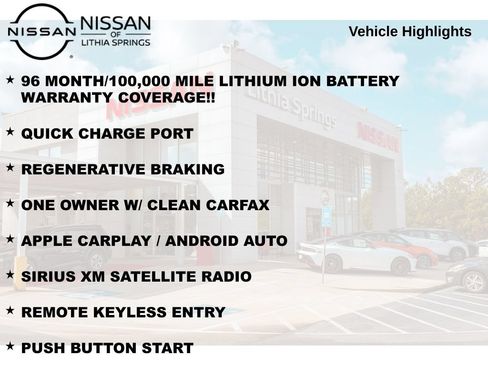 Used 2023 Nissan Leaf S FWD image 2