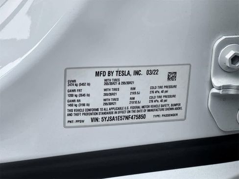 Used 2022 Tesla Model S image 10
