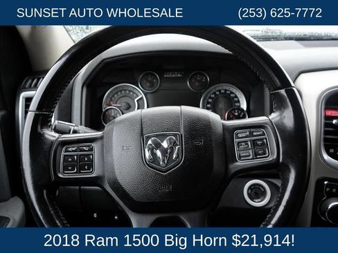Used 2018 RAM 1500 Big Horn AWD/4WD image 21