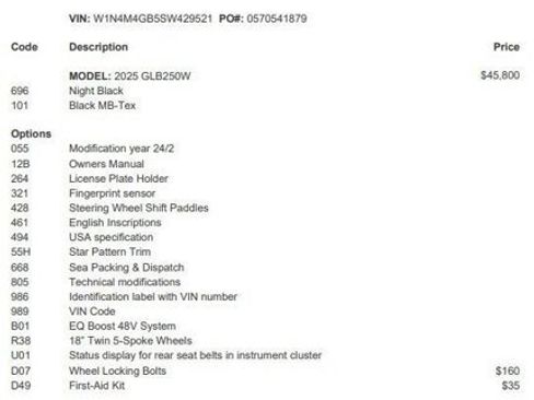Certified 2025 Mercedes-Benz GLB 250 image 4