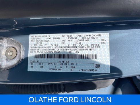 Used 2024 Ford Escape ST-Line Select AWD/4WD image 30
