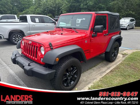 Used 2018 Jeep Wrangler Sport w/ Connectivity Group AWD/4WD image 1