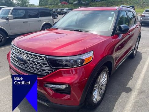 Certified 2023 Ford Explorer Limited w/ Limited Technology Package RWD image 1