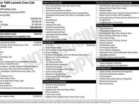 Used 2021 RAM 1500 Laramie w/ Trailer Tow Group image 23