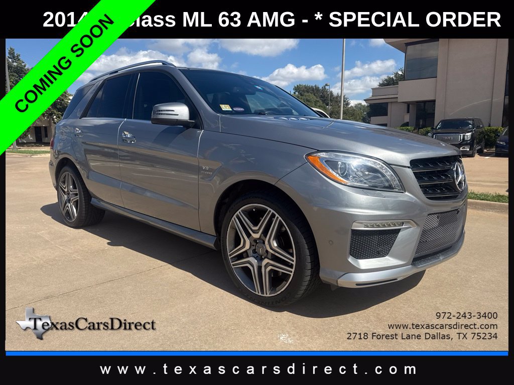 Used 2014 Mercedes-Benz ML 63 AMG 4MATIC image 3