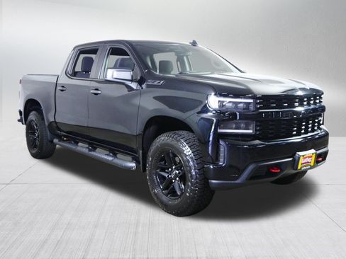 Used 2021 Chevrolet Silverado 1500 Custom Trail Boss w/ Midnight Edition AWD/4WD image 1